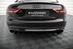 Дифузьор за задна броня Maxton design за Audi A5 8T S-line (2007-2011)