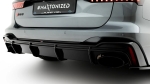 Дифузьор за задна броня Maxton design за Audi RS6/RS7 (2019-2023)