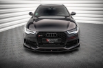 Спойлер за предна броня Maxton design за Audi A6 C7 (2011-2017)