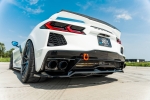 Добавка за задна броня Maxton design за Chevrolet Corvette C8 (2020-)