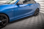 Добавки за прагове Maxton design за BMW F22 (2013-) M-pack
