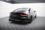 Дифузьор за задна броня Maxton design за Audi A7 S-line (2010-2014)