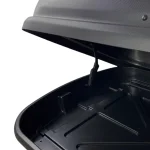 Автобокс Junior FL 125x90x34cm с 80 mm крепежи, с ключ, 320 литра - черен