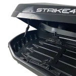 Автобокс Junior Strike 199x84x41cm с 85 mm крепежи,с двустранно отваряне с ключ, 480 литра - черен гланц