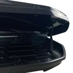 Автобокс Junior Strike 199x84x41cm с 85 mm крепежи,с двустранно отваряне с ключ, 480 литра - черен гланц