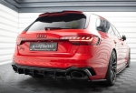 Добавка за задна броня Maxton design за Audi RS4 B9 (2017-2024)
