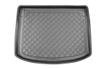 Гумирана стелка за багажник за Volvo V40 (2012+) 5 doors - Up (with double floor in boot on double floor)