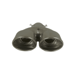 Накрайник за ауспух - двоен елипсовиден - ширина 165mm