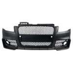 Предна броня за Audi A4 B7 8E (2004-2008) - S-Line Design с черна решетка с отвори за парктроник