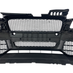 Предна броня за Audi A4 B7 8E (2004-2008) - S-Line Design с черна решетка с отвори за парктроник