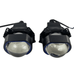 Лед лупи за вграждане 3" A38 6000K - квадратни