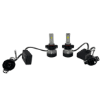 Лед крушки - Led система H16 Streetech модел STN2 за фарове - 150 000 Лукса, 45W - Canbus 6000K - 1500% повече светлина