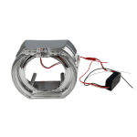 Капачка за лупи 2.5" за BMW - с лед осветление Angel Eyes