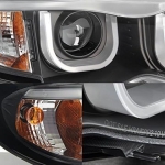 Кристални фарове с 3D angel eyes за BMW E46 (2001-2005) sedan,combi