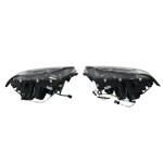 Кристални фарове с 3D angel eyes за BMW E46 (2001-2005) sedan,combi