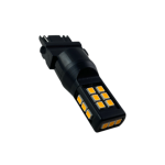 Лед крушка T25 с 28 диода 2835 chip 10-24v - оранжава