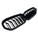 Решетки за BMW G30 (2020+) - двойни гланц с отвор за камера