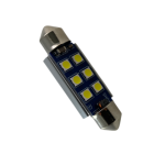Лед крушка за плафон с 6 SMD диода 41мм - Canbus