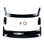 Спойлер за багажник за BMW E46 (1998-2005) LTW M3 GT Class 2 - черен гланц