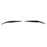 Вежди за фарове Ford Fiesta (2013-2014) MK 6.5 - черни гланц