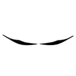 Вежди за фарове BMW E90 (2005-2012) - черни гланц