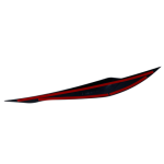 Вежди за фарове BMW F30 (2011-2018) - черни гланц