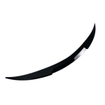 Спойлер за багажник за Tesla Model S - черен гланц