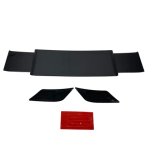 Спойлер антикрило за Mercedes W463 / W464 G-Class Brabus Style - черен гланц