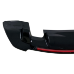 Спойлер антикрило за Honda Jazz (2014+) с трети стоп - черен гланц