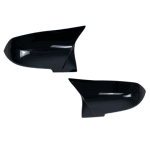 Капаци за огледала за BMW F20 / F22 / F23 / F30 / F31 / F34 / F32 / F36 / E84 / F87 - черен гланц