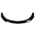 Добавка предна броня за Mercedes W117 CLA (2016-2019) - черен гланц