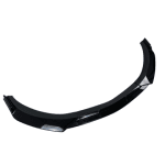 Добавка предна броня за Mercedes W117 CLA (2016-2019) - черен гланц