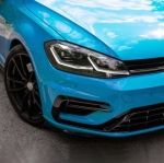 Тунинг led фарове за VW GOLF 7 facelift (2018-2021) черни - Silver line