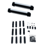 Ски багажник за напречни греди - за 4 чифта ски или 2 сноуборда