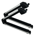 Ски багажник за напречни греди - за 4 чифта ски или 2 сноуборда