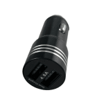 Автомобилно зарядно с 2 USB порта и 3 накрайника