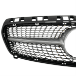 Решетка Mercedes W176 A-Class (2013-2015) - Diamond look, черна с хром лайсни