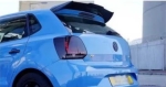 Спойлер антикрило за Volkswagen Polo (2019+) - Osir Batman look - черен гланц