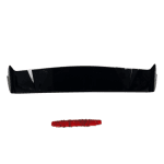 Спойлер антикрило за Honda Jazz (2021+) с трети стоп - черен гланц