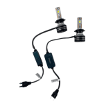 Лед крушки - Led система D1S / D2S / D2R / D3S / D4S на 12V Волта без баласти Streetech модел STN2 за фарове - 150 000 Лукса, 45W - Canbus 6000K - 1500% повече светлина