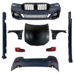 Боди кит М пакет за BMW F10 sedan (2014-2017) - M-Tech дизайн пълна конверсия към G30 facelift design