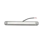 Бял LED Габарит / Маркер с NEON ефект - 16 диода 12V-24V 235mm