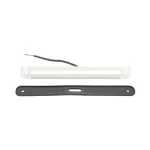 Бял LED Габарит / Маркер с NEON ефект - 16 диода 12V-24V 235mm