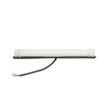 Бял LED Габарит / Маркер с NEON ефект - 16 диода 12V-24V 235mm