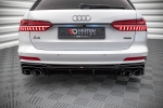 Дифузьор за задна броня Maxton design за Audi S6/A6 C8 (2018-)