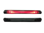 Червен LED габарит/контурна светлина – Опушен  6 Диода  24V  240 mm