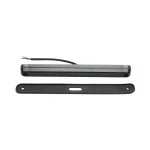 Червен LED Габарит / Маркер - Опушен 16 диода 12V-24V 235mm