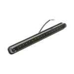 Червен LED Габарит / Маркер - Опушен 16 диода 12V-24V 235mm
