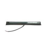 Червен LED Габарит / Маркер - Опушен 16 диода 12V-24V 235mm