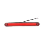 Червен LED Габарит / Маркер с NEON ефект - 16 диода 12V-24V 235mm